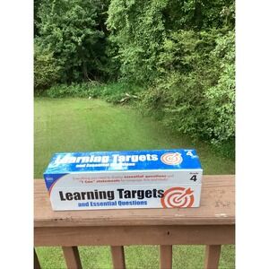 Learning Targets and Essential Questions, Grade 4 by Carson-Dellosa...sealed